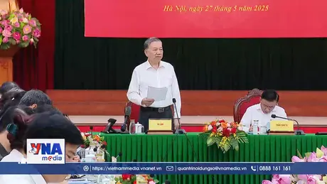 Tổng Bí thư Tô Lâm làm việc với Ban Tổ chức Trung ương