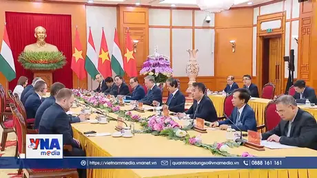 Tổng Bí thư Tô Lâm hội kiến Tổng thống Hungary