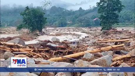 Nghệ An xảy ra lũ quét trong đêm