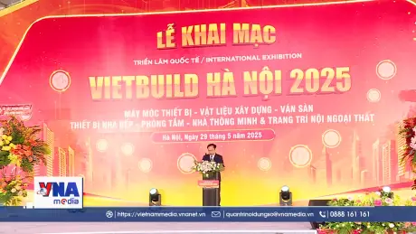 Khai mạc Triển lãm Vật liệu xây dựng VIETBUILD 2025