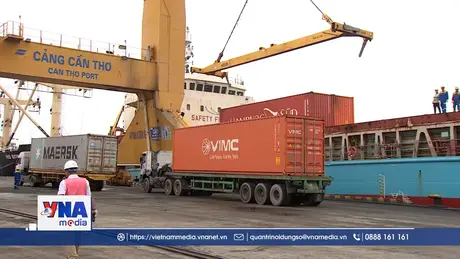 Hàng hóa từ miền Tây đi cảng Cái Mép chỉ còn 15 giờ