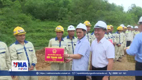 Phó Thủ tướng Bùi Thanh Sơn kiểm tra 4 dự án cao tốc phía Bắc