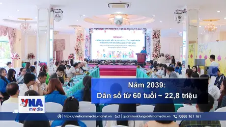 Thanh niên cần tận dụng cơ hội để thích ứng với già hóa dân số 