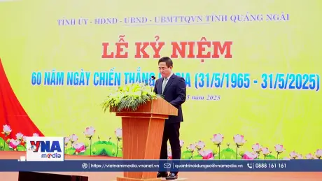 Lễ kỷ niệm 60 năm Chiến thắng Ba Gia, tỉnh Quảng Ngãi
