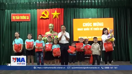 Vui Tết thiếu nhi ở vùng biển, đảo