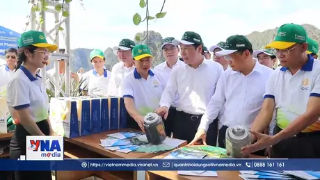 Mít tinh Chống ô nhiễm nhựa tại Quảng Ninh