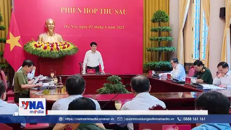 Chủ tịch nước Lương Cường họp Hội đồng Quốc phòng và An ninh