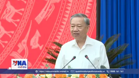 Tổng Bí thư làm việc với Tỉnh ủy Gia Lai và Bình Định