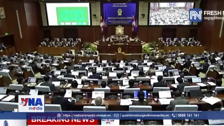 Lưỡng viện Campuchia lần đầu tiên nhóm họp chung