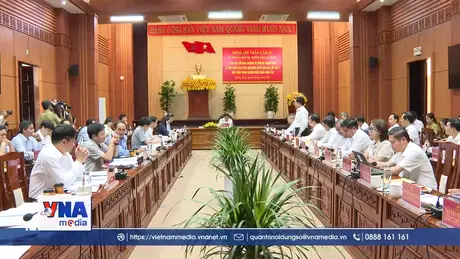 Thường trực Ban Bí thư Trần Cẩm Tú làm việc tại Quảng Nam