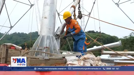 Đẩy nhanh tiến độ dự án đường dây 500KV Lào Cai - Vĩnh Yên