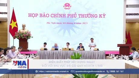 Miễn giấy phép xây dựng ngay đối với khu vực đã có quy hoạch 1/500