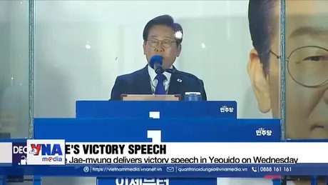 Ông Lee Jae Myung đắc cử Tổng thống Hàn Quốc