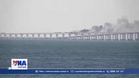 Nga thông báo tình trạng của cầu Crimea