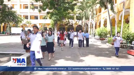 Hơn 76.000 thí sinh đã đến các điểm thi lớp 10 tại TP.Hồ Chí Minh