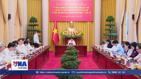 Chủ tịch nước làm việc với Hưng Yên và Thái Bình