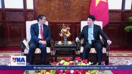 Chủ tịch nước Lương Cường tiếp Đại sứ Nhật Bản