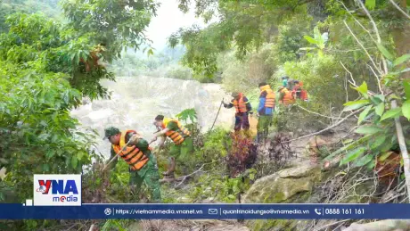 Nỗ lực tìm kiếm hai nạn nhân đuối nước tại Lào Cai