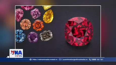 Trong 25 triệu viên kim cương mới có một viên màu đỏ