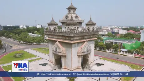 Patouxay - Biểu tượng chiến thắng và niềm tự hào của người dân Lào