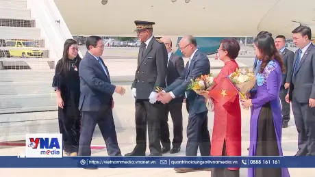 Thủ tướng Phạm Minh Chính bắt đầu chuyến công du tại Pháp