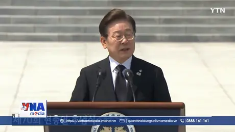 Tỷ lệ ủng hộ tân Tổng thống Hàn Quốc tăng