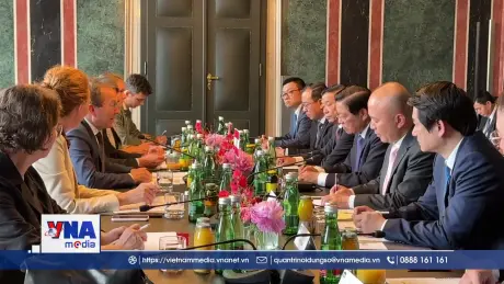 Đoàn đại biểu Đảng Cộng sản Việt Nam thăm và làm việc tại Áo
