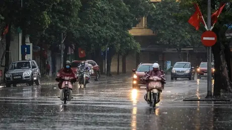 Thời tiết ngày 9/6: Mưa lớn trên diện rộng ở khu vực Bắc Bộ