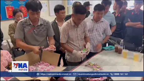 Bình Phước triệt phá đường dây mua bán 21kg ma túy