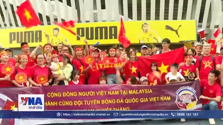 Cổ động viên Việt Nam mong chờ một trận đấu sôi động, kịch tích