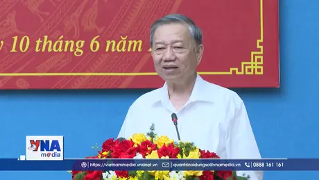 Tổng Bí thư Tô Lâm làm việc với Phú Thọ, Vĩnh Phúc, Hòa Bình