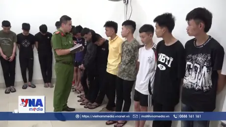 Hỗn chiến tại cây xăng gần 30 đối tượng bị bắt