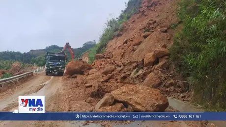 Hà Giang xuất hiện nhiều điểm sạt lở trên tuyến đường tỉnh 177