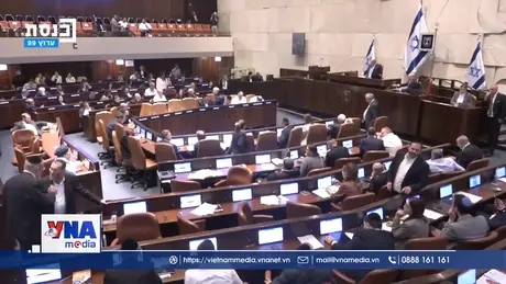 Dự luật giải tán Quốc hội Israel không được thông qua