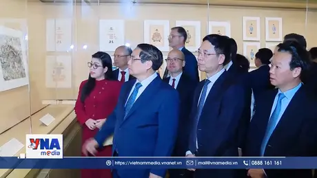 Thủ tướng thăm bảo tàng Pháp lưu giữ nhiều hiện vật văn hoá Việt