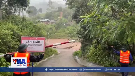 Bão số 1 gây mưa rất to tại miền Trung