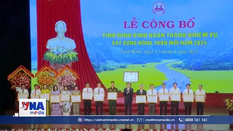 Ninh Bình hoàn thành nhiệm vụ xây dựng nông thôn mới