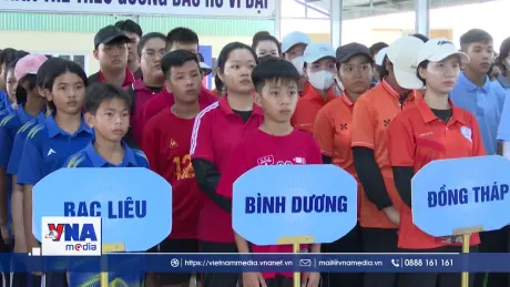 Khai mạc giải vô địch Bi sắt Trẻ, Thiếu niên quốc gia 