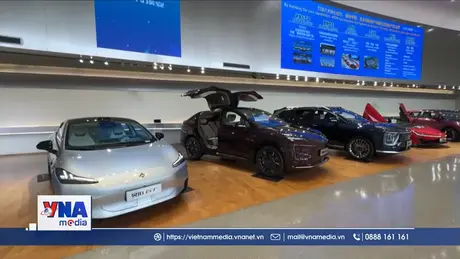 Xuất khẩu ô tô Trung Quốc tăng trưởng tích cực