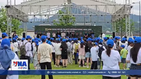 Lễ hội quốc tế đi bộ tham quan cung điện hoàng gia Seoul 2025