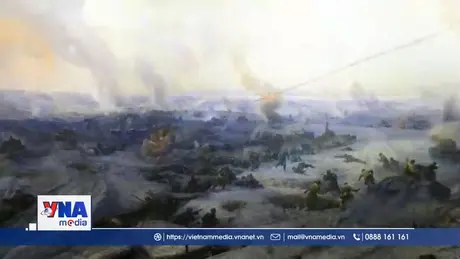 Tìm hiểu nghệ thuật làm tranh “tròn” qua bức tranh lớn nhất ở Nga