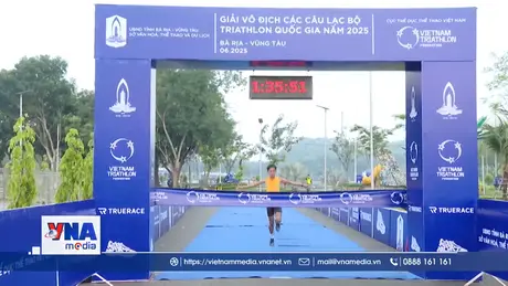 Khai mạc Giải vô địch các Câu lạc bộ Triathlon quốc gia