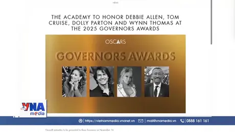 Tom Cruise nhận giải Oscar danh dự