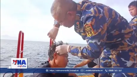 Nhà giàn DK1/21 kịp thời cấp cứu ngư dân trên biển