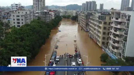 Nhiều nước Đông Bắc Á chuẩn bị ứng phó mưa lớn