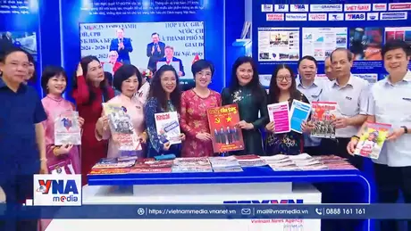 Ấn tượng TTXVN tại Hội báo toàn quốc 2025