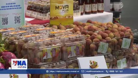 “Ngày hàng Việt Nam”- đưa vải thiều Bắc Giang đến với khách hàng Đức