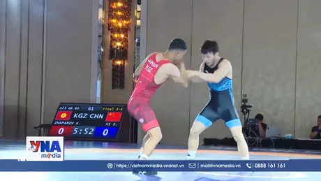 Khai mạc Giải vô địch Vật U17 và U23 châu Á