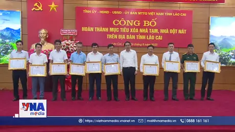 Lào Cai hoàn thành mục tiêu xóa nhà tạm, nhà dột nát