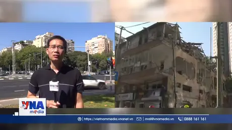 Iran mở đợt tấn công mới vào Israel